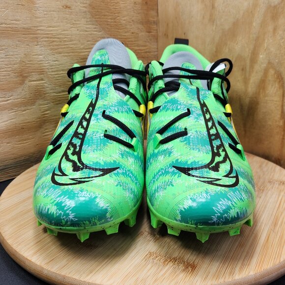 New Nike Alpha Menace Pro 3 Mens Green Football Cleats Size 11.5 - Picture 2 of 8